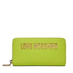 LOVE MOSCHINO Portefeuille femme grand format LOVE MOSCHINO JC5611PP1IKD0404 Lime