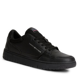 Tommy Hilfiger Sneakers Tommy Hilfiger Th Basket Core Leather FM0FM04727 Black BDS