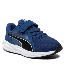 Puma Topánky Puma Twitch Runner Ac PS 384538 07 Blazing Blue/Black/White