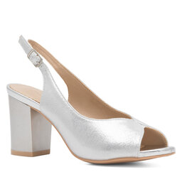 Clara Barson Sandały Clara Barson ACANNA KL-230801-02 Srebrny