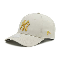 New Era Șapcă New Era New York Yankees Metallic 60222491 Bej