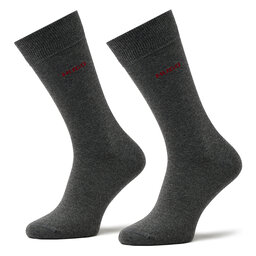 E-shop Sada 2 párů vysokých ponožek unisex Hugo
