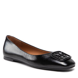 Tory Burch Ballerine Tory Burch Georgia Ballet 86721 Perfect Black 004