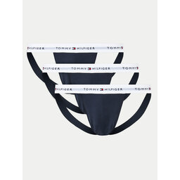 Tommy Hilfiger Tommy Hilfiger Набір з 3 пар сліпів Jock Strap UM0UM03377 Cиній