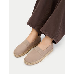 Calvin Klein Espadrilles Calvin Klein Logo Webbing HW0HW02934 Beige