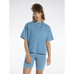 Reebok Reebok T-Shirt Classics Natural Dye Boxy T-Shirt HT7857 Blau