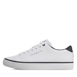 

Снікерcи Tommy Hilfiger Hi Vulc Core Low Leather FM0FM04731 White YBS, Білий