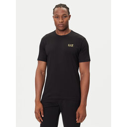 EA7 Emporio Armani EA7 Emporio Armani Póló 7M000567 AF10375 MC004 Fekete Regular Fit