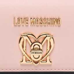 

Сумка LOVE MOSCHINO JC4311PP0GKF090A Bianco/Nero/Nude, Рожевий