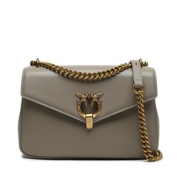 Pinko Handtasche Pinko Cupido Messenger Classic AI 23-24 PLTT 101512 A0QO Beige I68Q