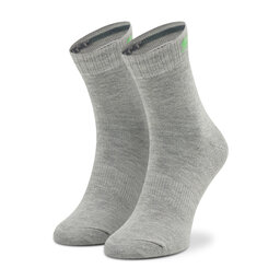 

Набір 3 пар високих дитячих шкарпеток Skechers SK41053 Fog Mel. 9200, Сірий