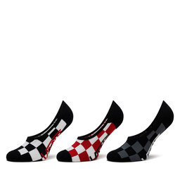 Vans Set di 3 paia di pedulini unisex Vans Classic Super No Show VN000XS9RLM1 r.38,5/42 Nero