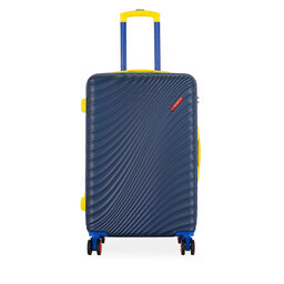 Semi Line Μεσαία Βαλίτσα Semi Line T5937-2 Σκούρο μπλε
