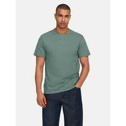 Only & Sons Only & Sons Camiseta 22025208 Verde Regular Fit
