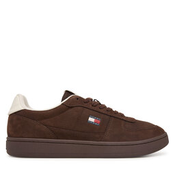 Tommy Jeans Sneakers Tommy Jeans Archive 98' Nubuck Court EM0EM01788 Dunkelbraun