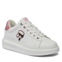 KARL LAGERFELD Αθλητικά KARL LAGERFELD KL62530N White Lthr w/Pink 01P