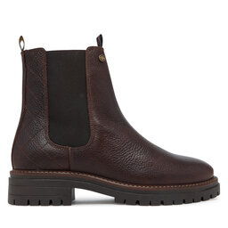 Barbour Kotníková obuv s elastickým prvkem Barbour Evie LFO0575BR96 Hnědá