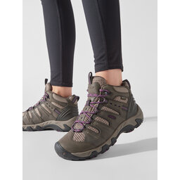 Keen Трекінгові черевики Keen Koven Mid Wp Bungee 1024027 Коричневий