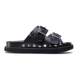 

Шльопанці KARL LAGERFELD KL81405 Black Lthr, Чорний