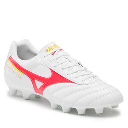 Mizuno Batai Mizuno Morelia Ii Club P1GA2316 White/Fcoral2/Bolt2 64