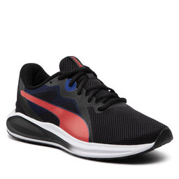Puma Сникърси Puma Twitch Runner Mutant Jr 386251 02 P.Black/B.Red/Elektro Blue