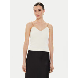 Morgan Morgan Top 241-MUSTO Écru Slim Fit