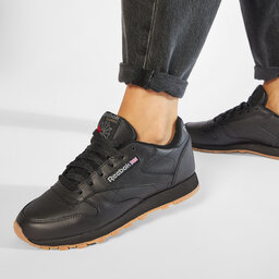 Reebok Schuhe Reebok Cl Lthr 49800 Black/Gum