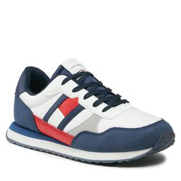 Tommy Hilfiger Sneakersy Tommy Hilfiger T3X9-33131-0316Y004 S Blue/White/Red Y004