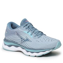 Mizuno Boty Mizuno Wave Sky 6 J1GD220228 Blue Shadow/White/Milky Blue