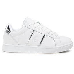 

Снікерcи United Colors Of Benetton Walk Lth BTW114010 White/Silver 1040, Білий