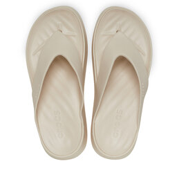Crocs В'єтнамки Crocs Getaway Platform Flip 209410 Бежевий