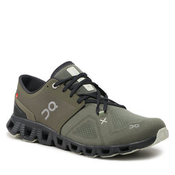 On Schuhe On Cloud X 3 60.98704 Olive/Reseda