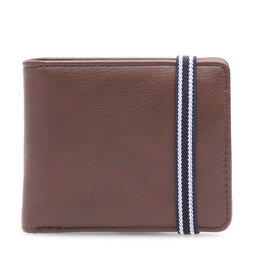 Lanetti Stor herrplånbok Lanetti 4M1-003-AW23 Brun