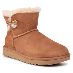 Ugg Scarpe Ugg W Mini Bailey Button Bling 1016554 Ctgl