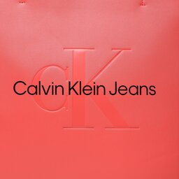 

Сумка Calvin Klein Jeans Sculpted Slim Tote34 Mono K60K610825 TCO, Кораловий