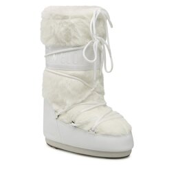 Moon Boot Sniego batai Moon Boot Icon Faux Fur 14089000003 Optical White