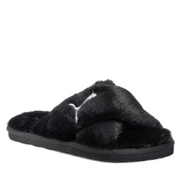 Puma Naminės šlepetės Puma Fluff X Strap 384936 01 Puma Black/Puma White
