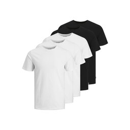 Jack&Jones Jack&Jones 5er-Set T-Shirts Basic 12191190 Bunt Regular Fit