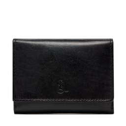 Semi Line Große Herren Geldbörse Semi Line P8263-0 Schwarz