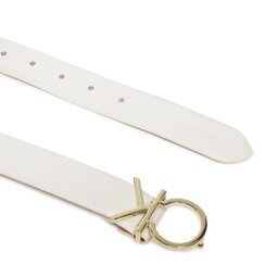 

Жіночий ремінь Calvin Klein Re-Lock Ck Logo Belt 30 Mm Pbl K60K610413 PC4, Білий