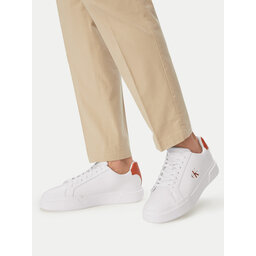 Calvin Klein Sneakers Calvin Klein Chunky Cupsole Laceup Lth YM0YM01344 Weiß
