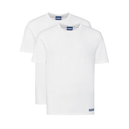 HUGO HUGO Pack de 2 camisetas Naolo 50546933 Blanco Regular Fit