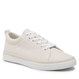 Calvin Klein Zapatillas de tenis Calvin Klein Low Prof Vulc Lace Up HW0HW01410 Neutral Mono 02R
