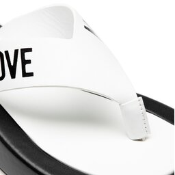 

В'єтнамки LOVE MOSCHINO JA28293G0EIE310A Bianco/Nero, Білий