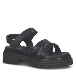 Marco Tozzi Sandały Marco Tozzi 2-28709-20 Black 001
