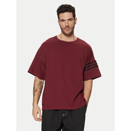 adidas adidas Marškinėliai Neuclassics JC9934 Raudona Regular Fit