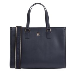 Tommy Hilfiger Bolso Tommy Hilfiger Th Monotype Tote AW0AW15978 Azul marino