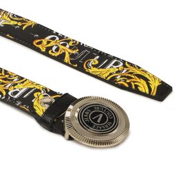 

Чоловічий ремінь Versace Jeans Couture 74YA6F08 ZS687 G89, Чорний