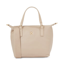 Tommy Hilfiger Kabelka Tommy Hilfiger Poppy Plus Small Tote AW0AW15592 Merino ABO