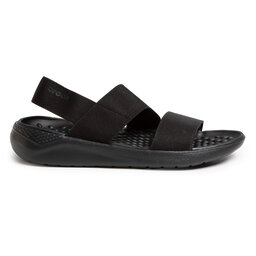 

Босоніжки Crocs Literide Streach Sandal W 206081 Black/Black, Чорний